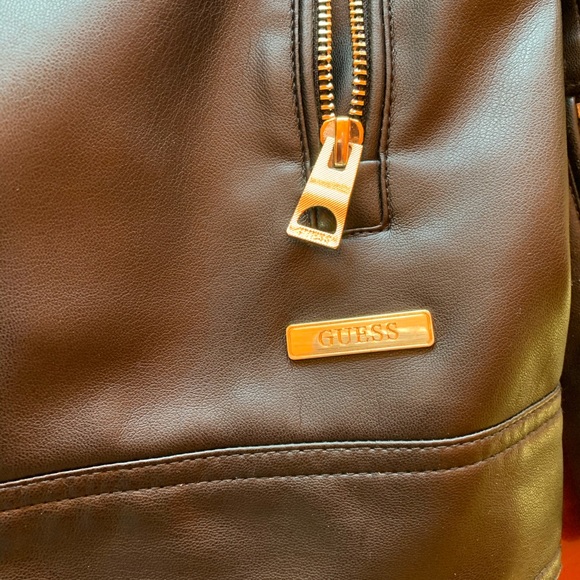 Guess Los Angeles Leather Jacket - Picture 3 of 5